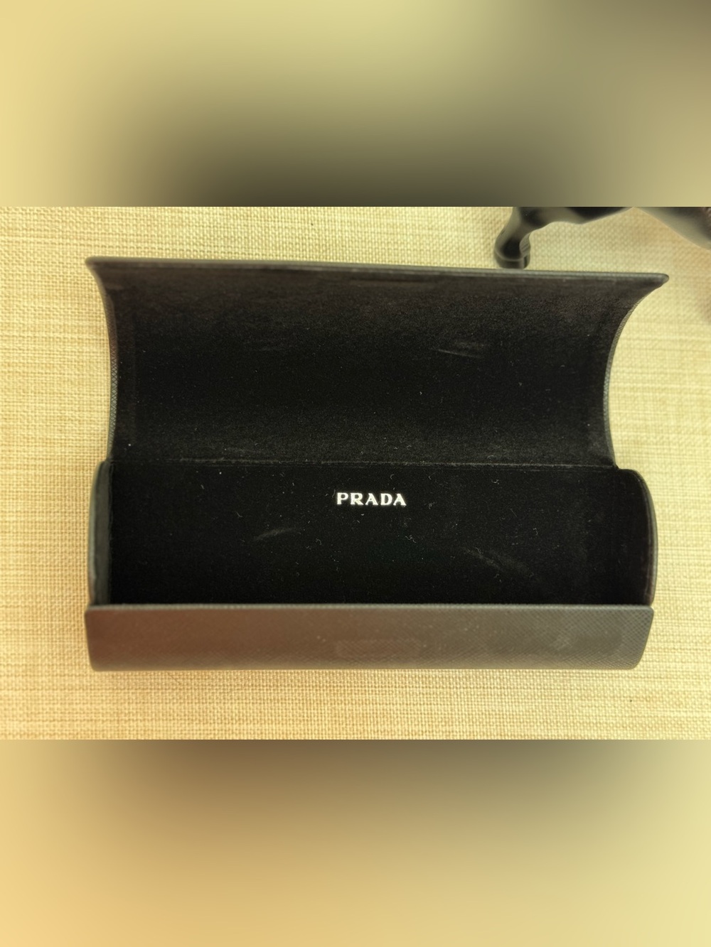 Prada glassware hard case .